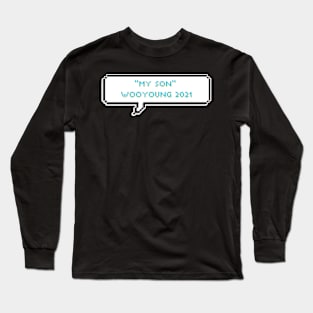 My son - Wooyoung - ATEEZ Long Sleeve T-Shirt